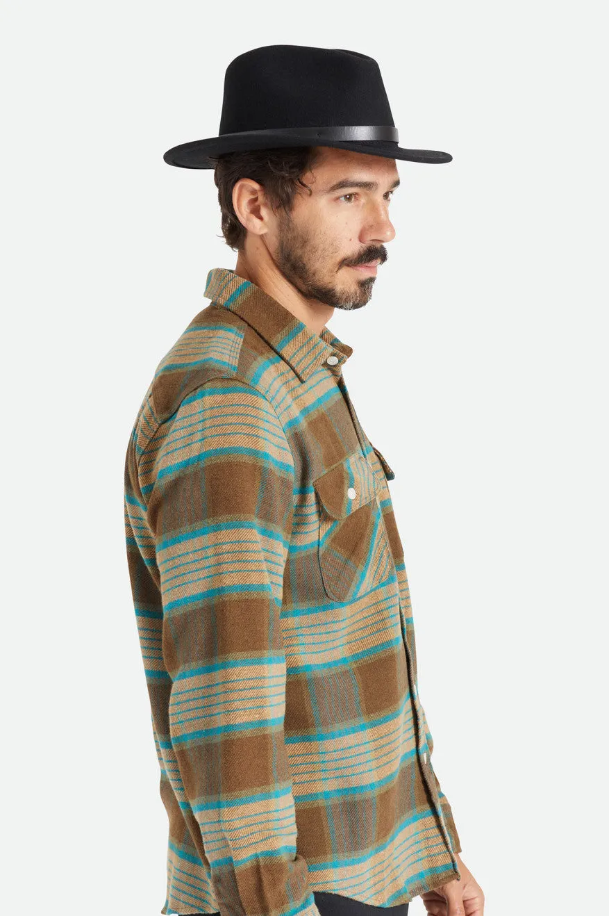 Messer Fedora - Black/Black