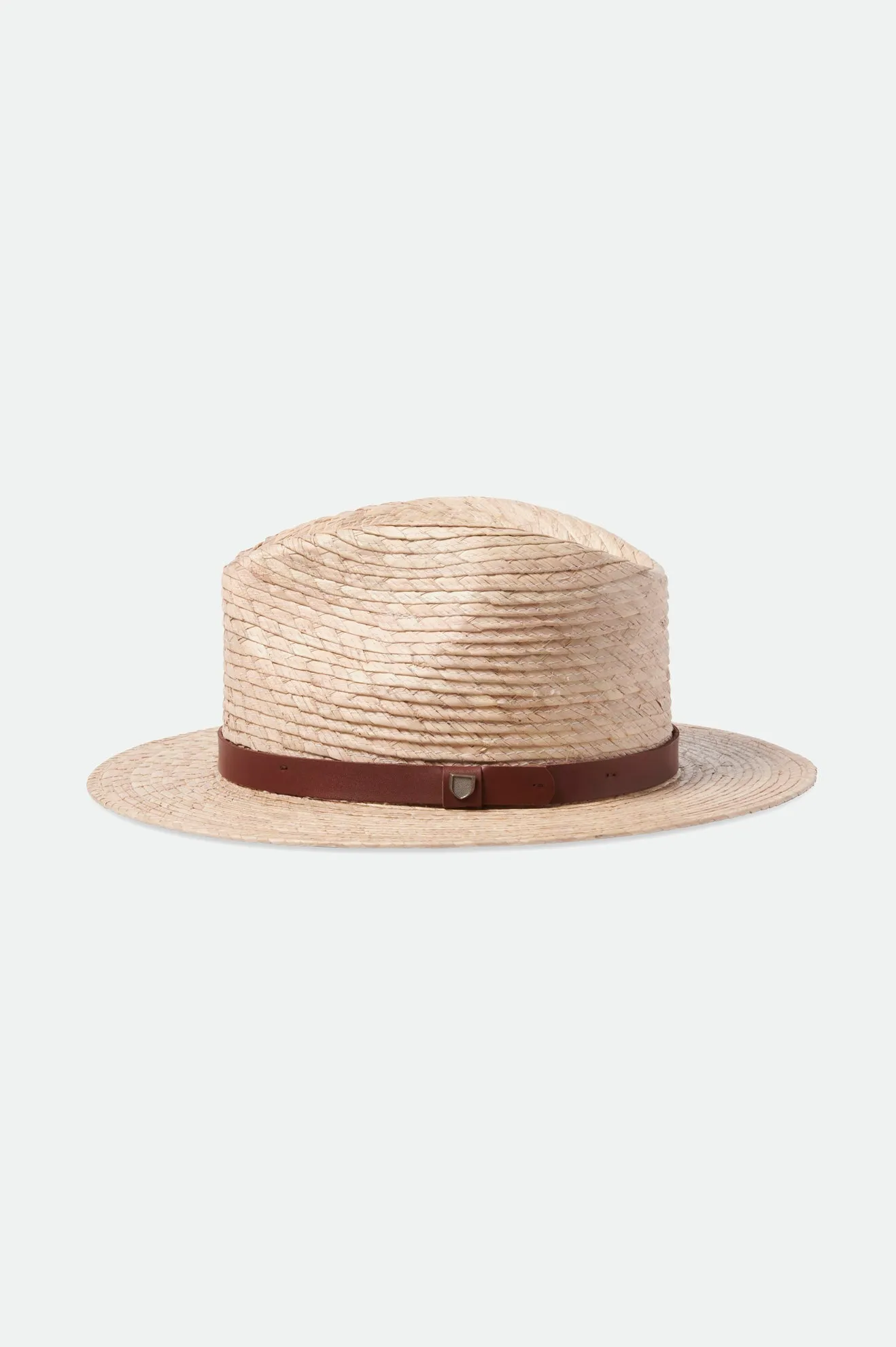 Messer Straw Fedora - Natural