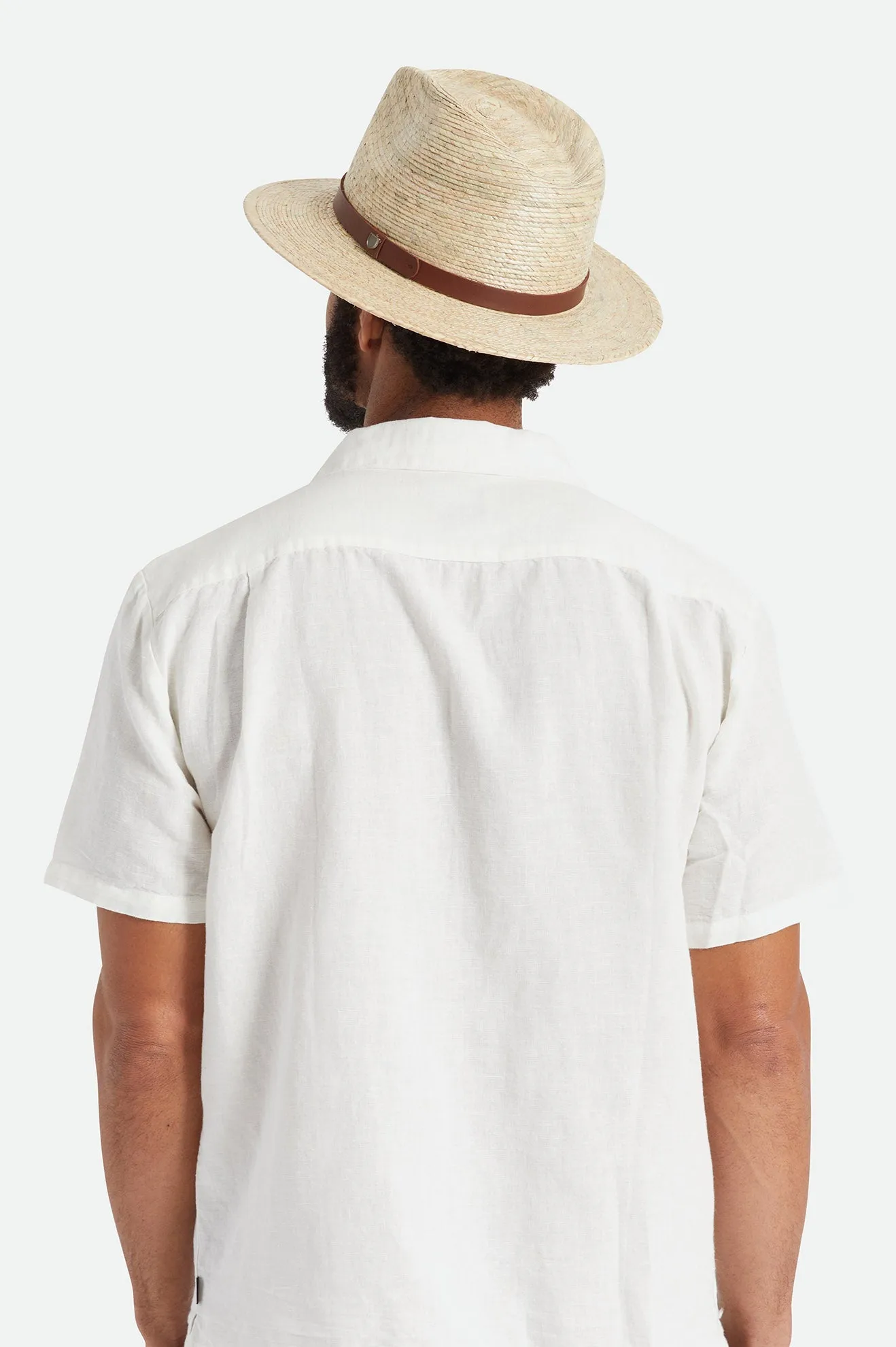 Messer Straw Fedora - Natural