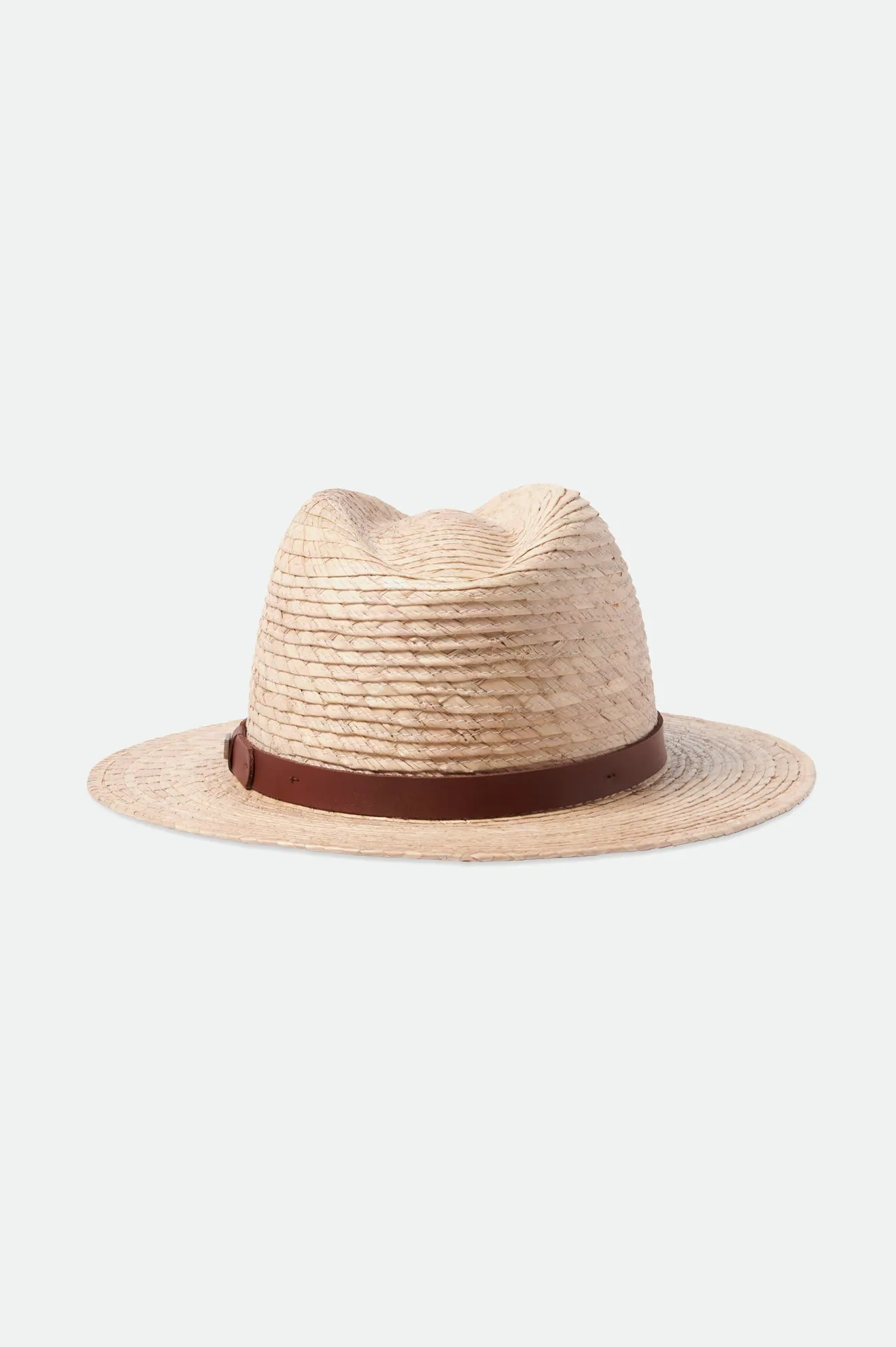 Messer Straw Fedora - Natural