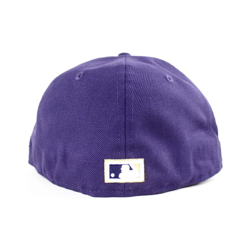 Milwaukee Brewers 2002 All Star Game New Era 59Fifty Fitted Hat (Light Navy Gray Under Brim)
