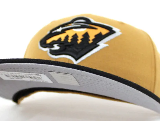 Minnesota Wild New Era 59Fifty Fitted Hats (Air Jordan XIII Low Chutney Gray Under Brim)