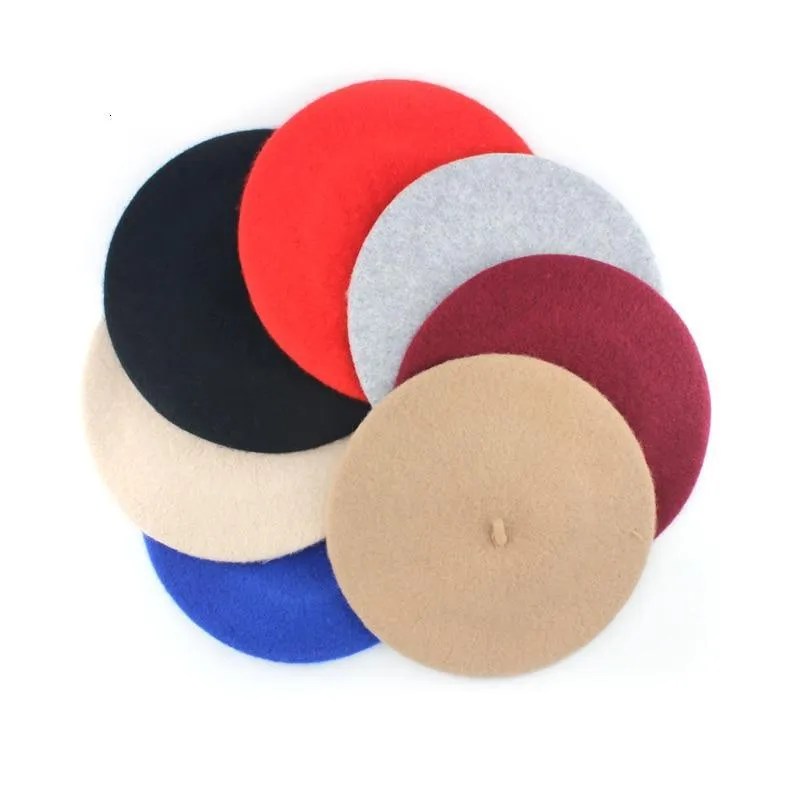 Modern Art Baby Hat for Girls Candy Beret Hat Kids Caps for Girls In elegant New Style