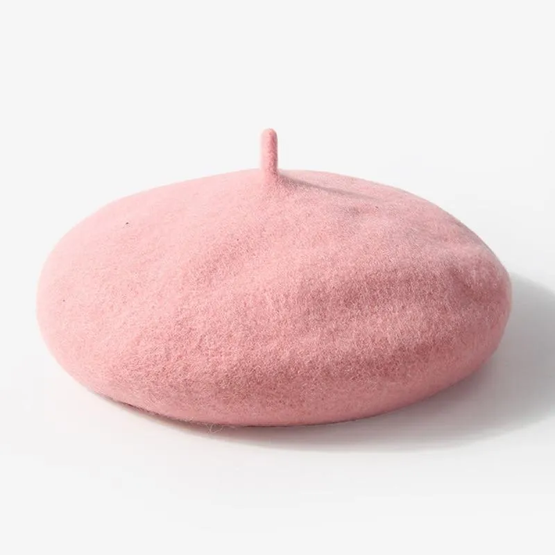 Modern Art Baby Hat for Girls Candy Beret Hat Kids Caps for Girls In elegant New Style