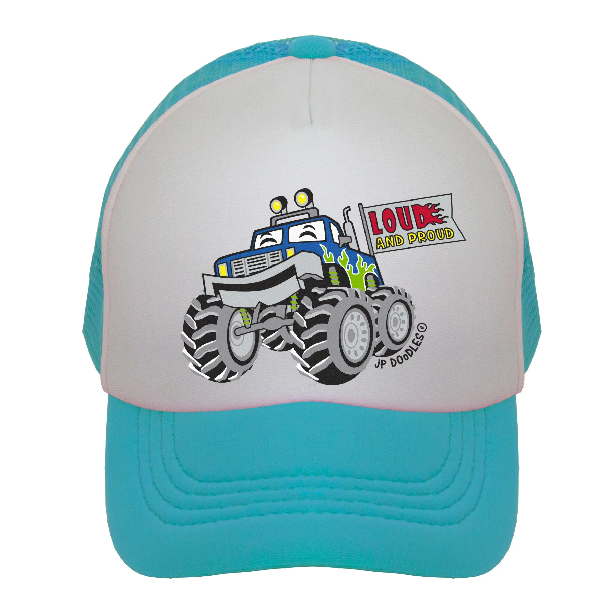 Monster Truck Kids Trucker Hat