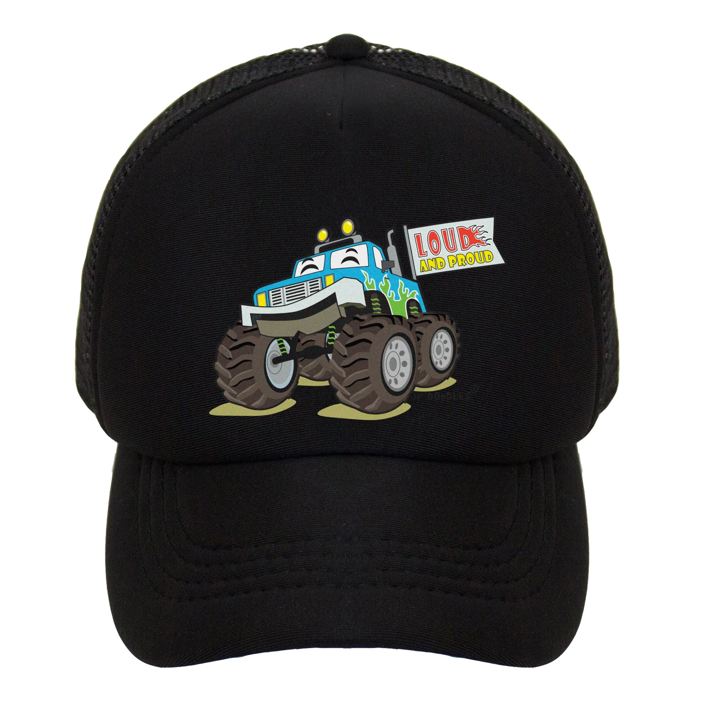 Monster Truck Kids Trucker Hat