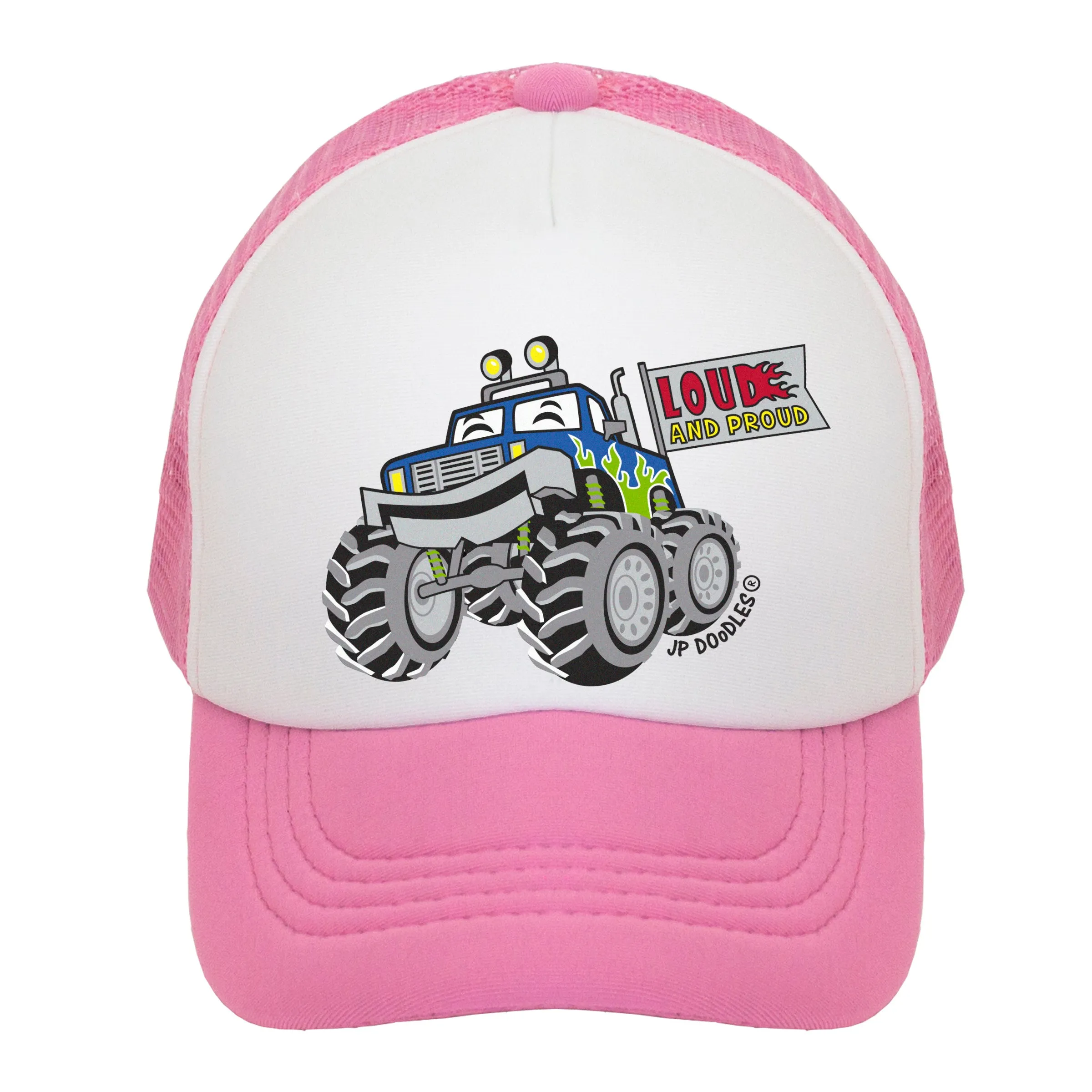 Monster Truck Kids Trucker Hat