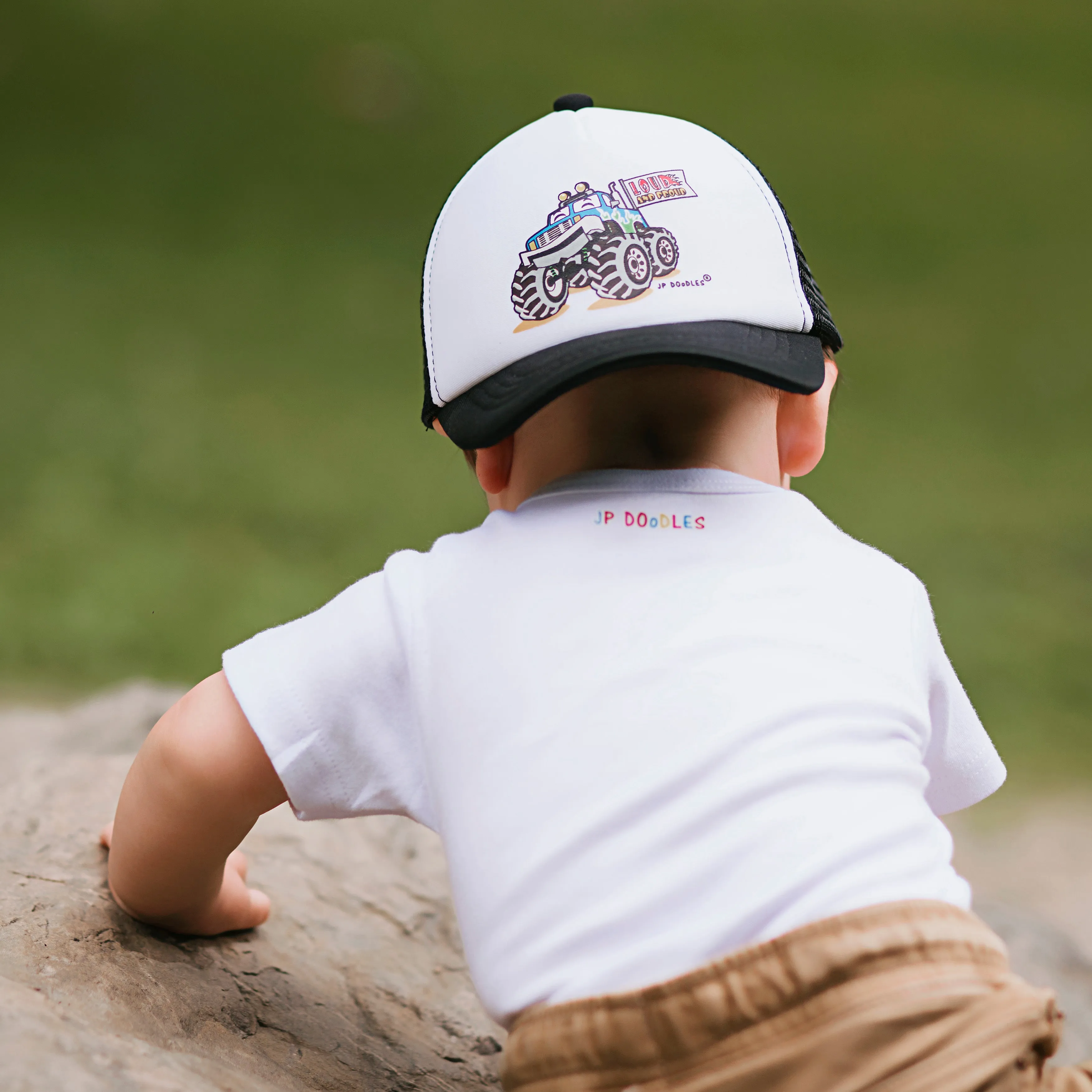 Monster Truck Kids Trucker Hat