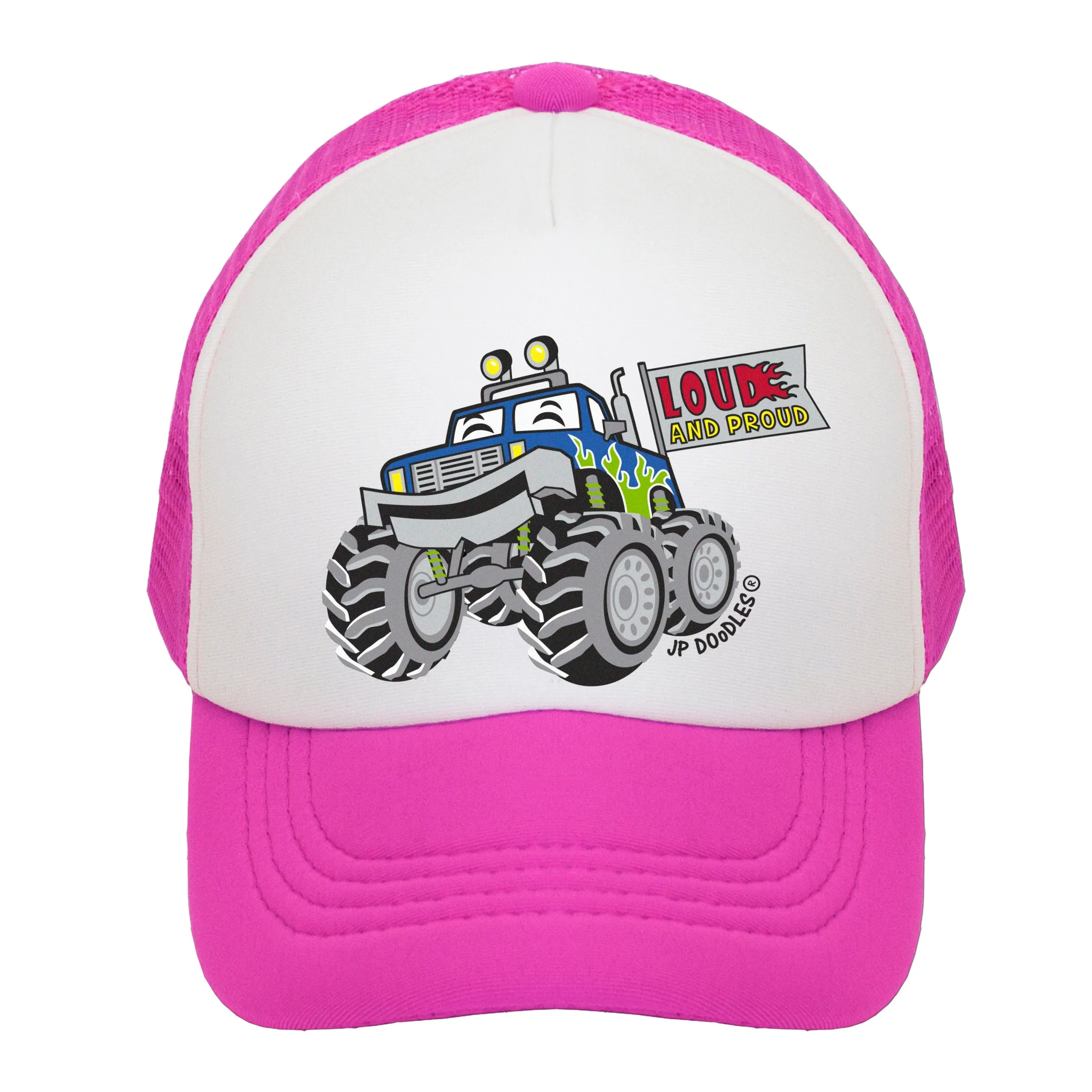 Monster Truck Kids Trucker Hat