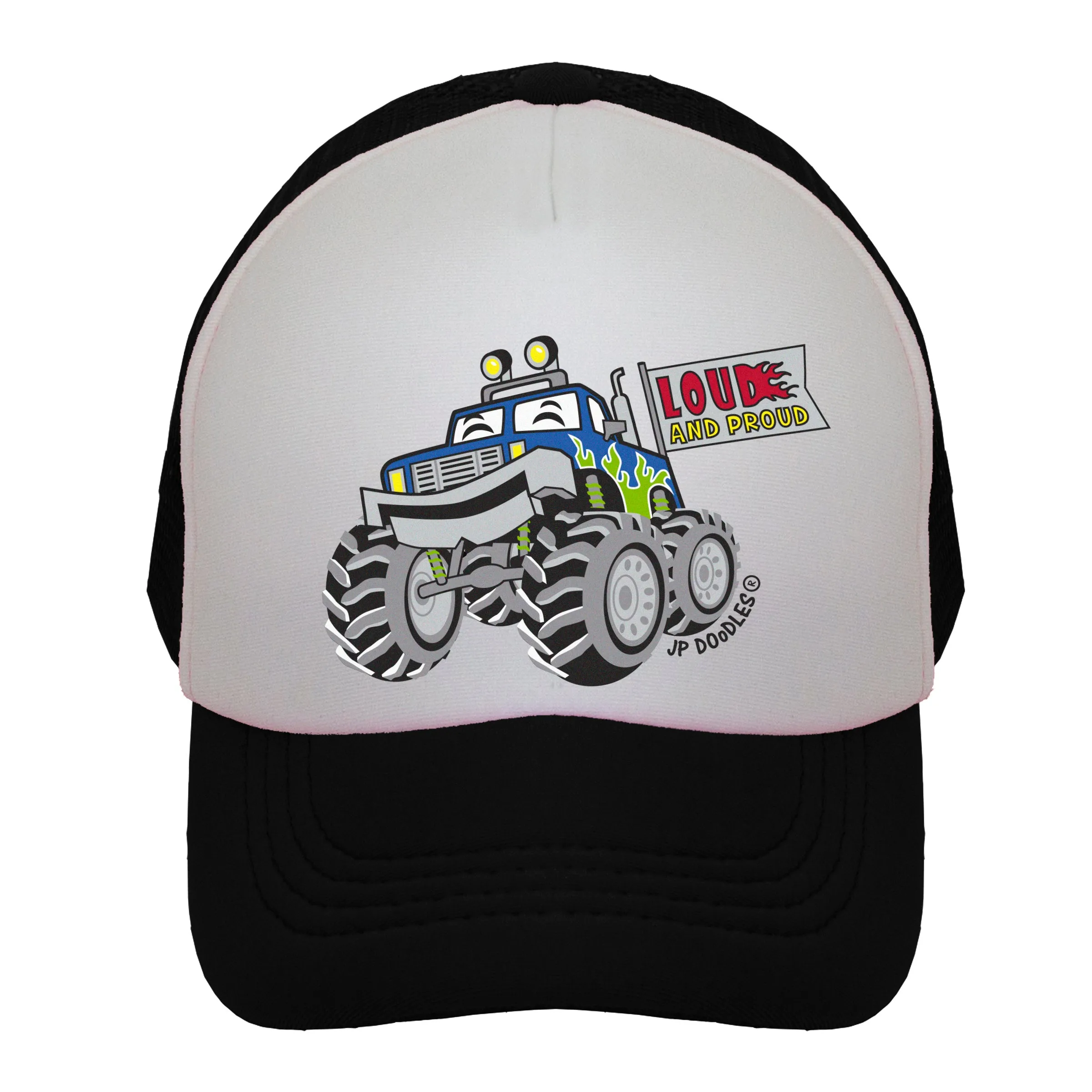 Monster Truck Kids Trucker Hat