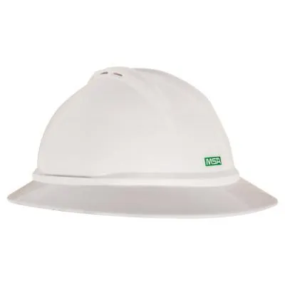 MSA V-Gard 500 Protective Caps, 6 Point Fas-Trac, Green, 10034032