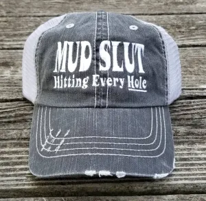 Mud slut hitting every hole