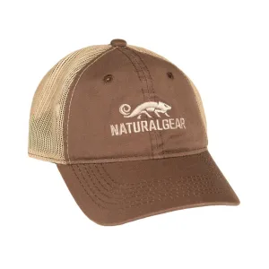 Natural Gear Logo Mesh Back Cap