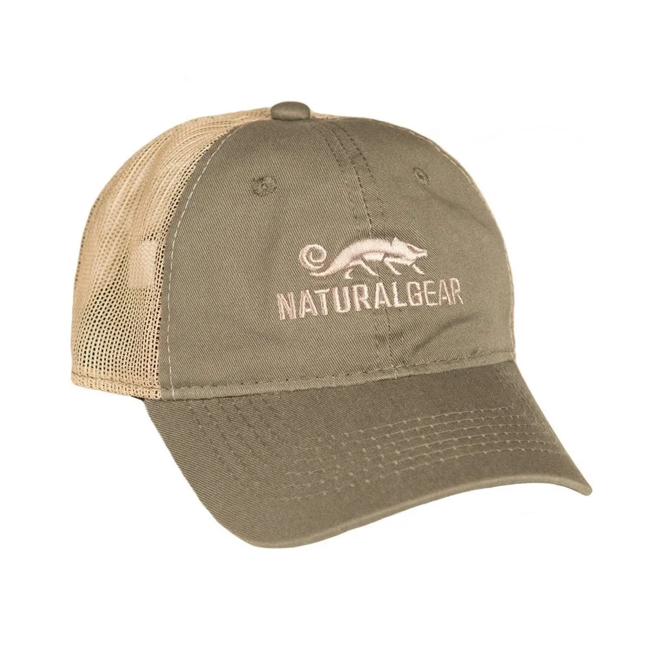 Natural Gear Logo Mesh Back Cap