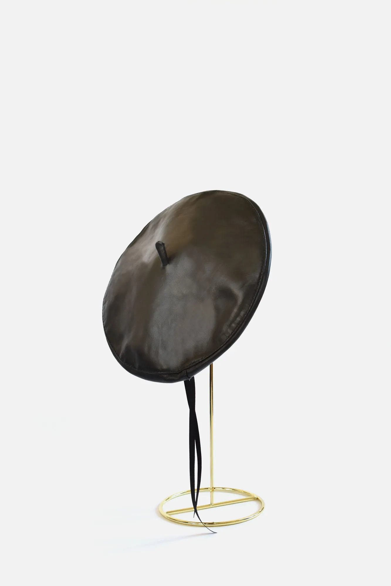 Nicolette Leather Beret