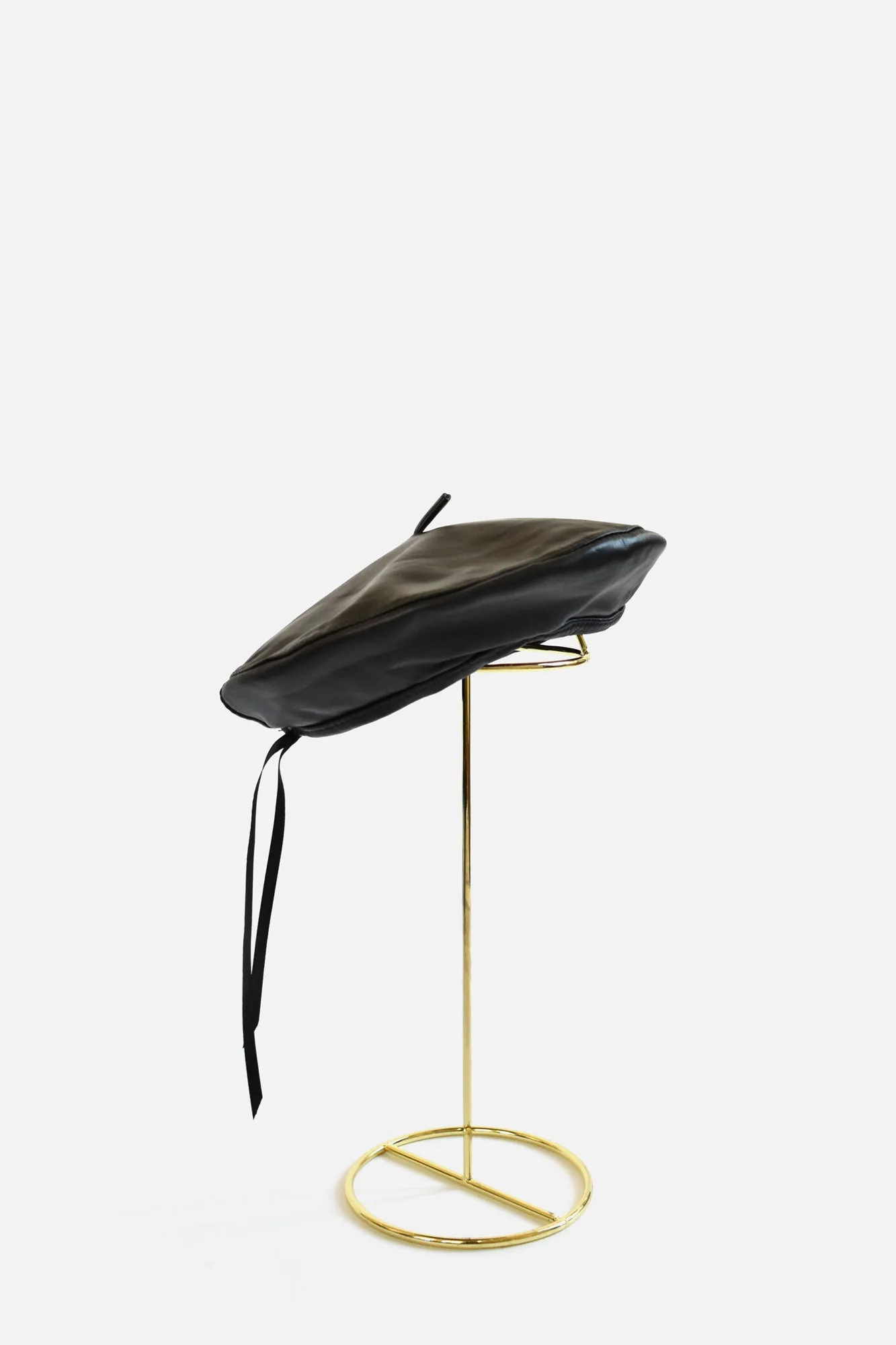 Nicolette Leather Beret