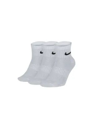 Nike Everyday Lightweight Calze da training alla caviglia (3 paia) - White
