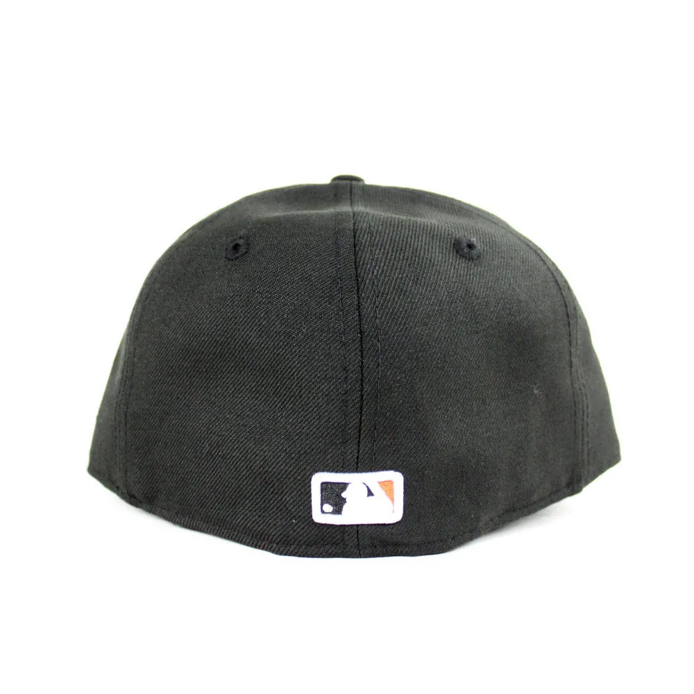 NY Yankees x NY Mets Duel New Era 59Fifty Fitted Hat (Black Gray Under Brim)