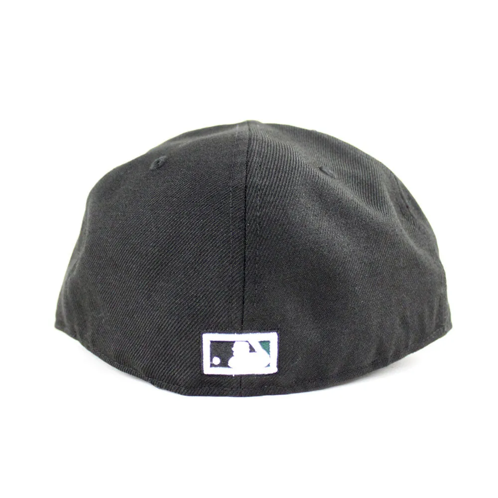 Oakland Athletics 1989 Battle of the Bay World Series New Era 59Fifty Fitted Hat (Black Gray Under Brim)