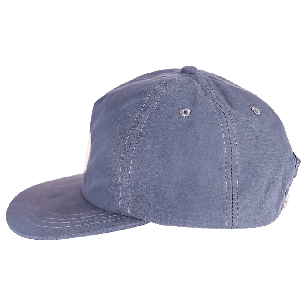Olympia DryTek Waxed Ripstop Strapback | Blue