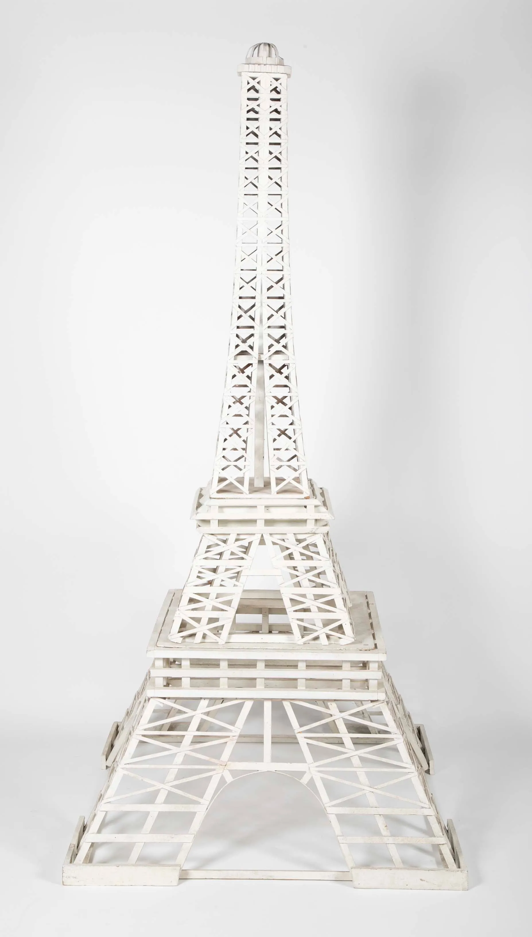 OVERSIZED HANDMADE EIFFEL TOWER FOLK ART