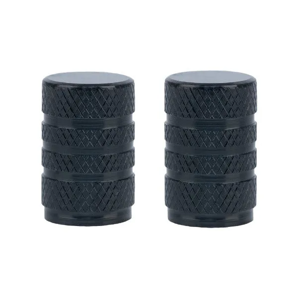 Oxford Gripper Valve Caps - Black