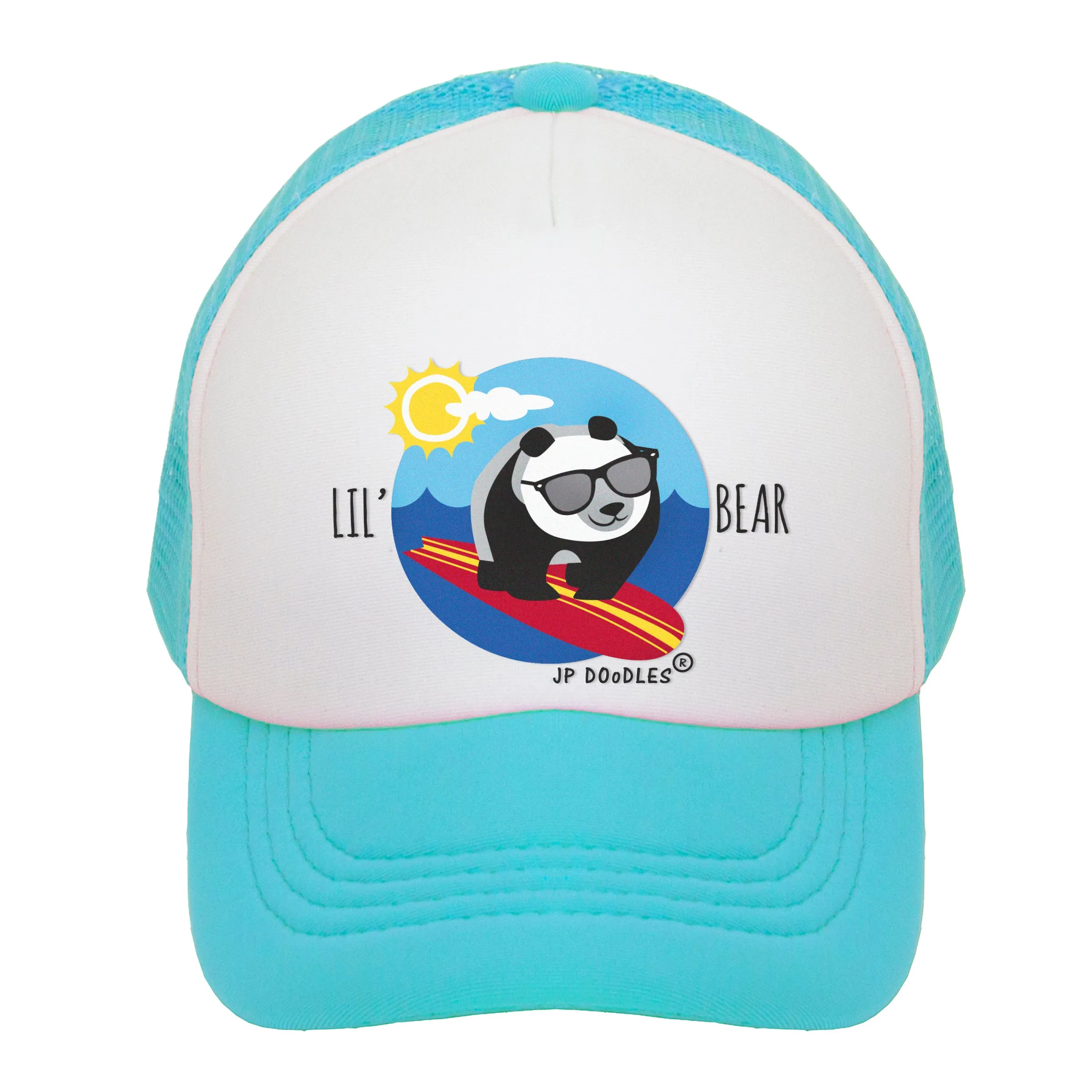 Panda Boy Kids Trucker Hat