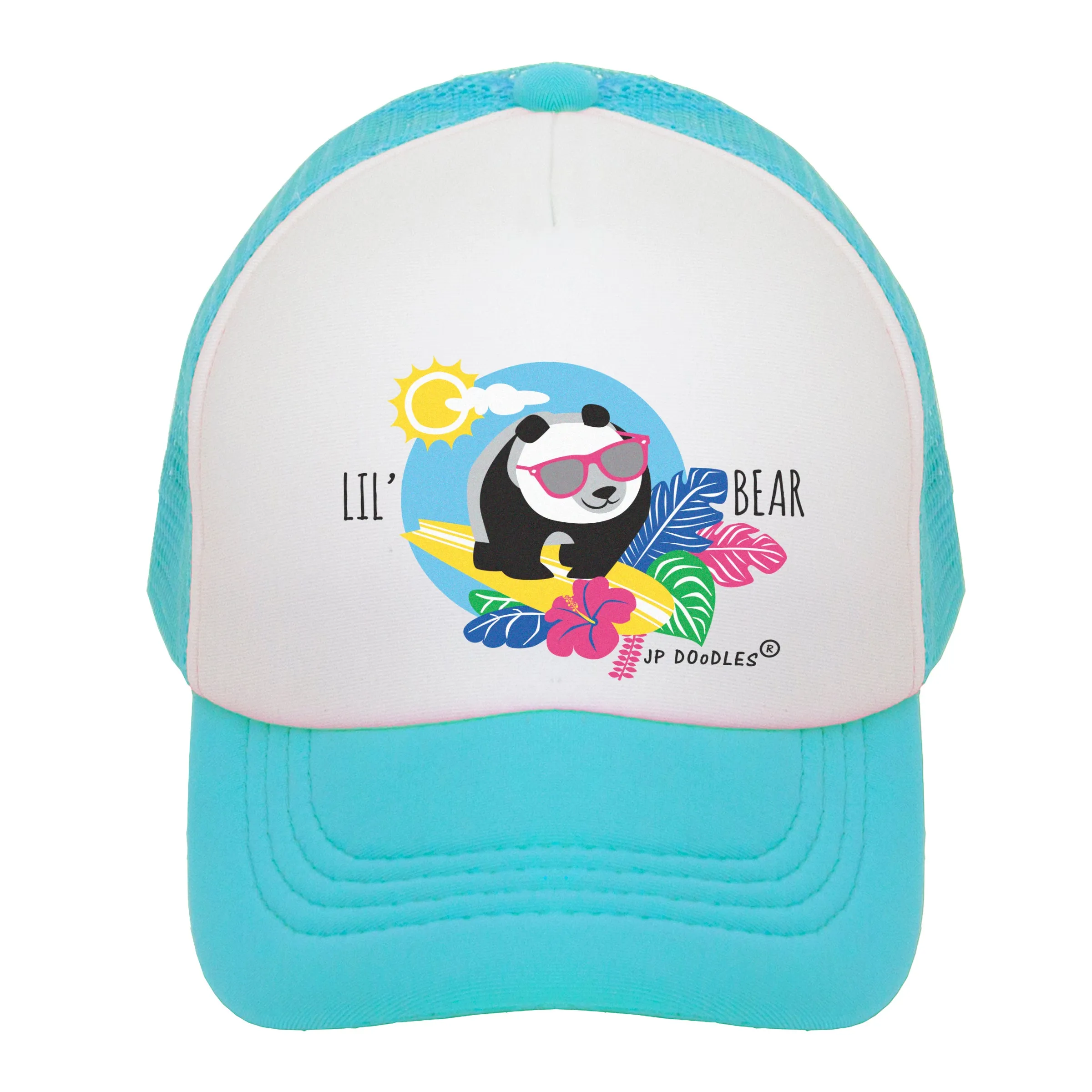 Panda Girl Kids Trucker Hat