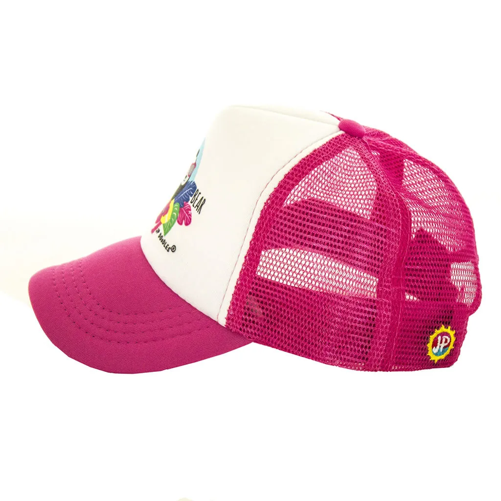 Panda Girl Kids Trucker Hat