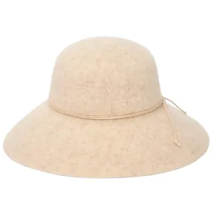 Park Lane Floppy Hat in Cream