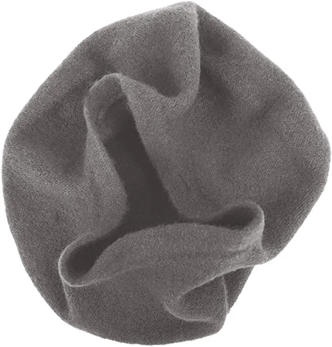 Parquet Solid Color French Beret Wool Material. Classic French, Casual and Chic Lightweight Beanie Cap Hat Charcoal…