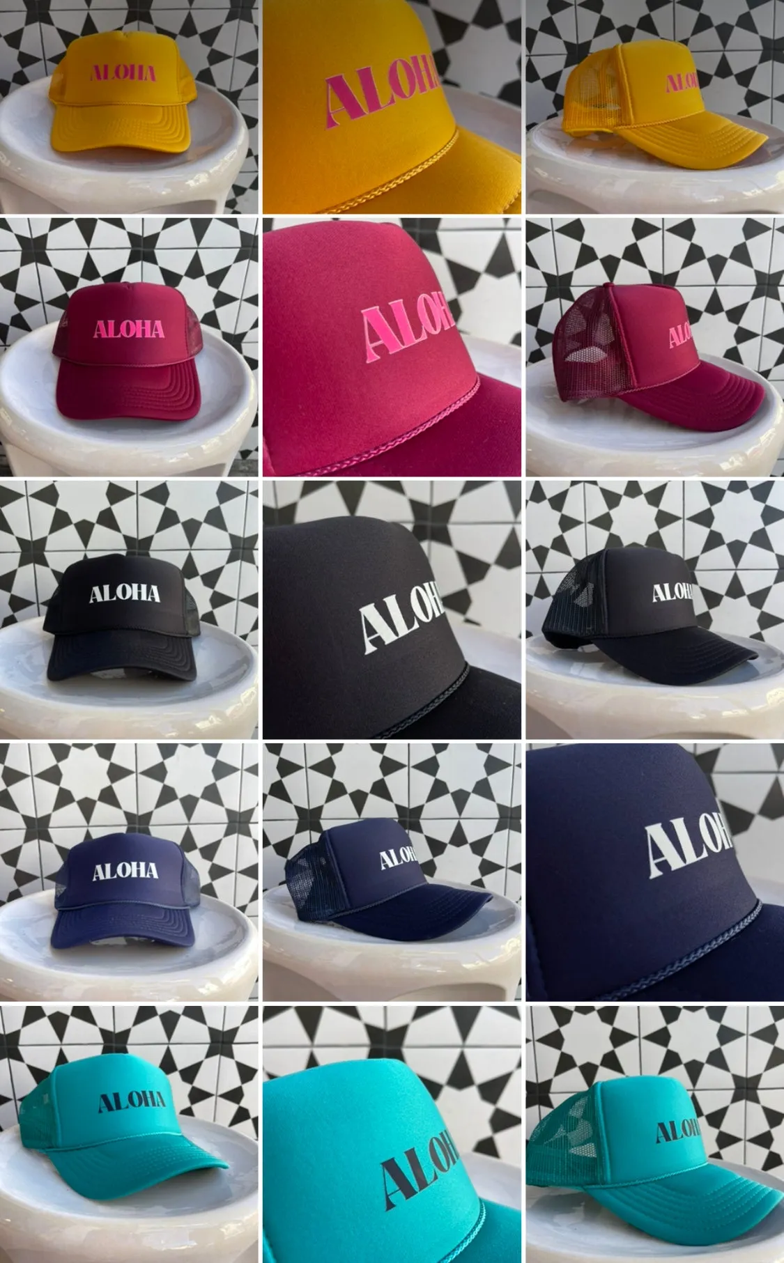 Passport Habits Trucker Hat - Aloha
