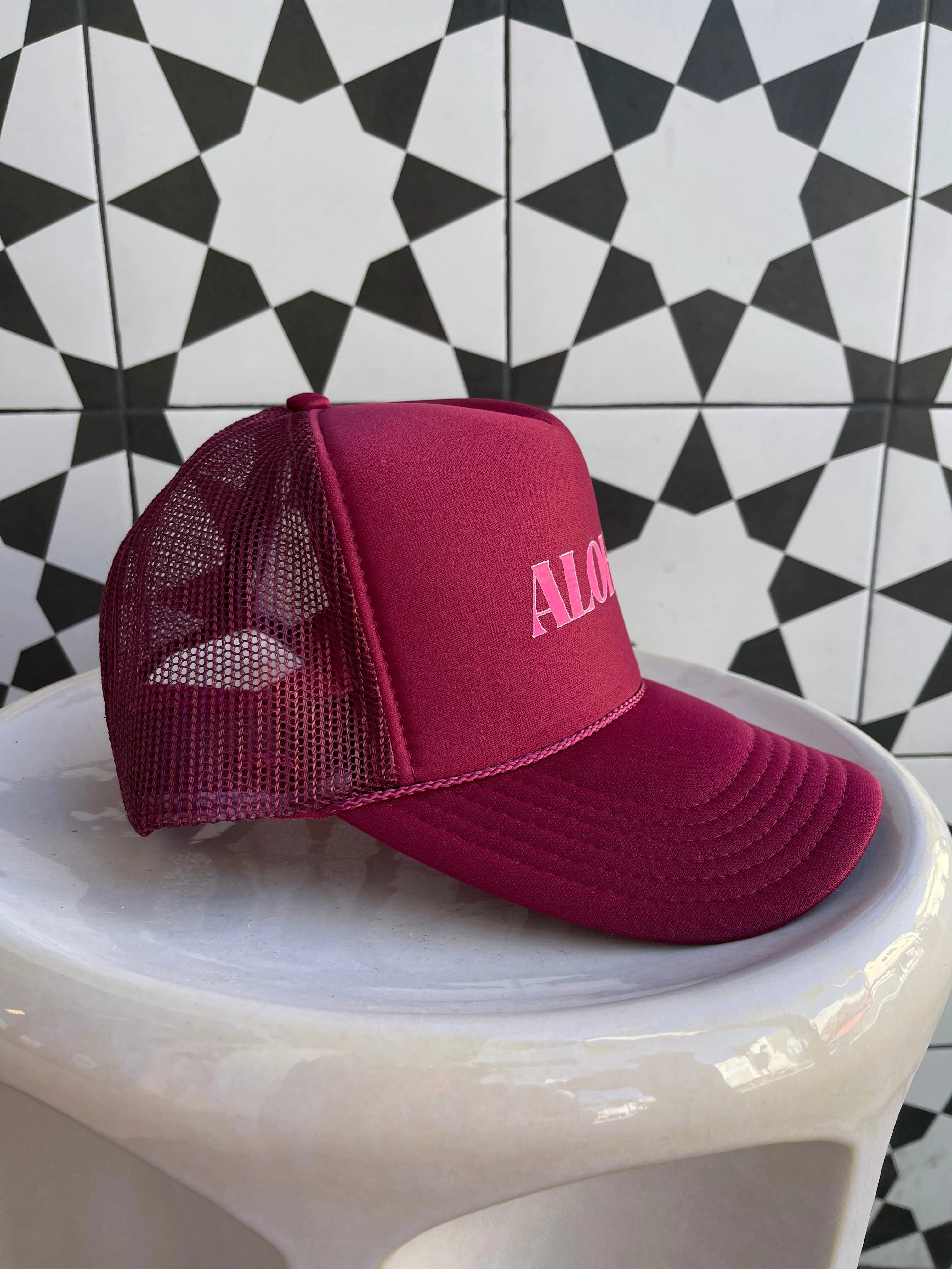 Passport Habits Trucker Hat - Aloha
