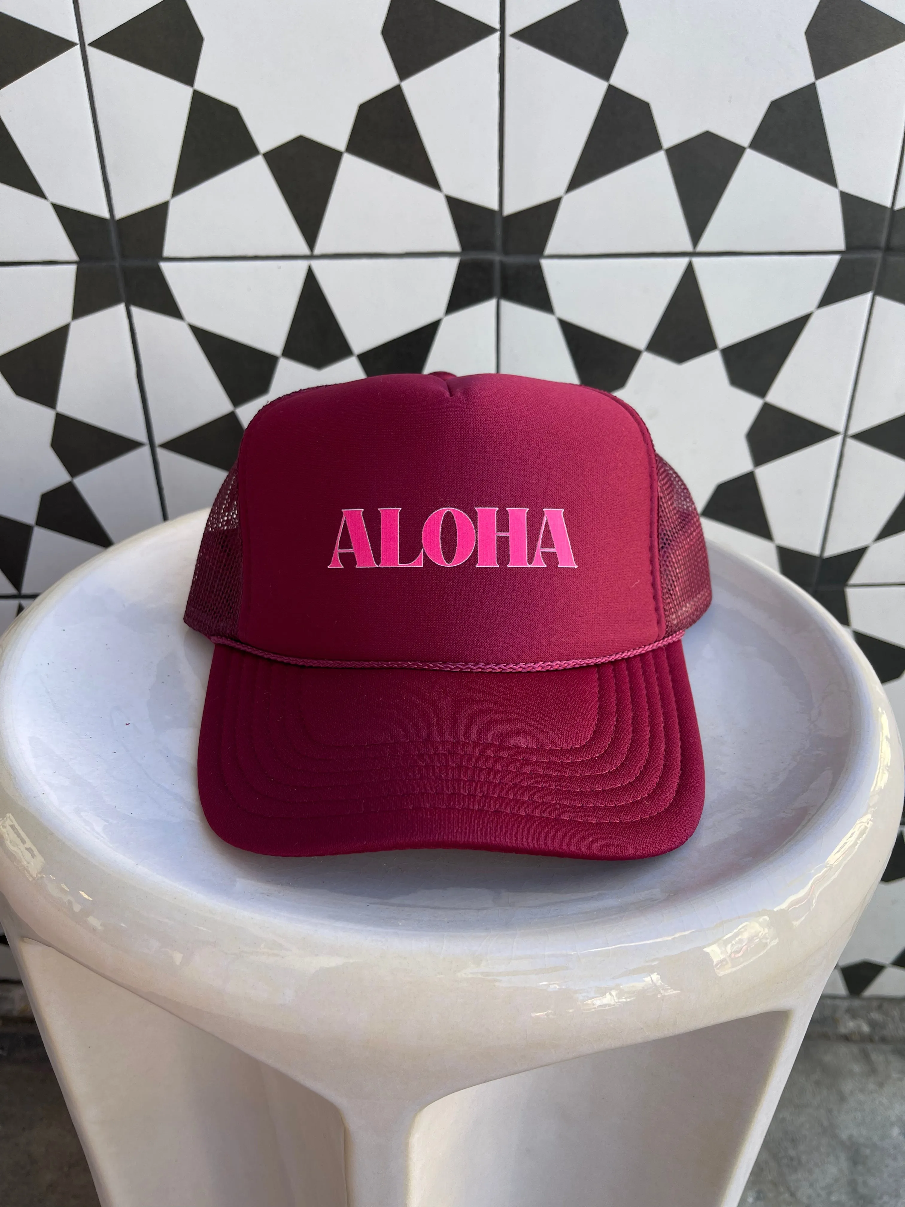 Passport Habits Trucker Hat - Aloha