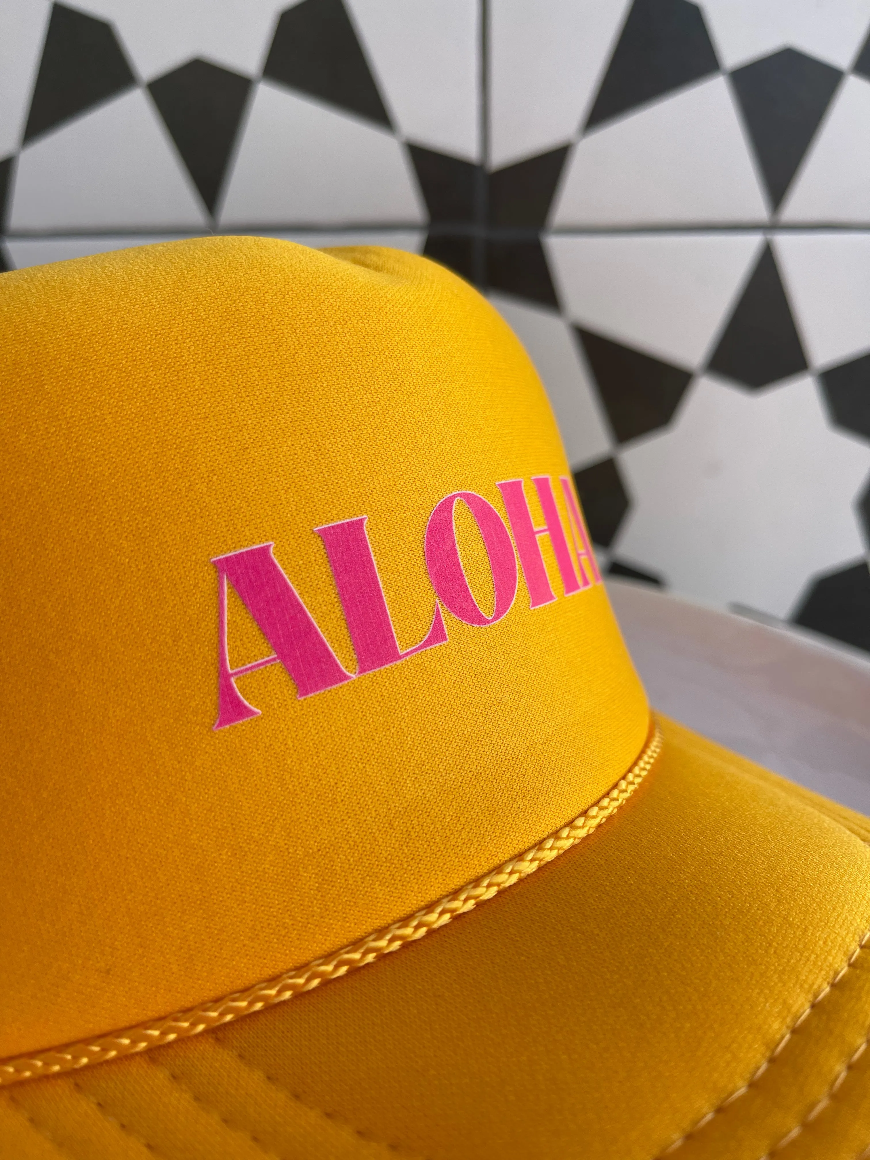 Passport Habits Trucker Hat - Aloha