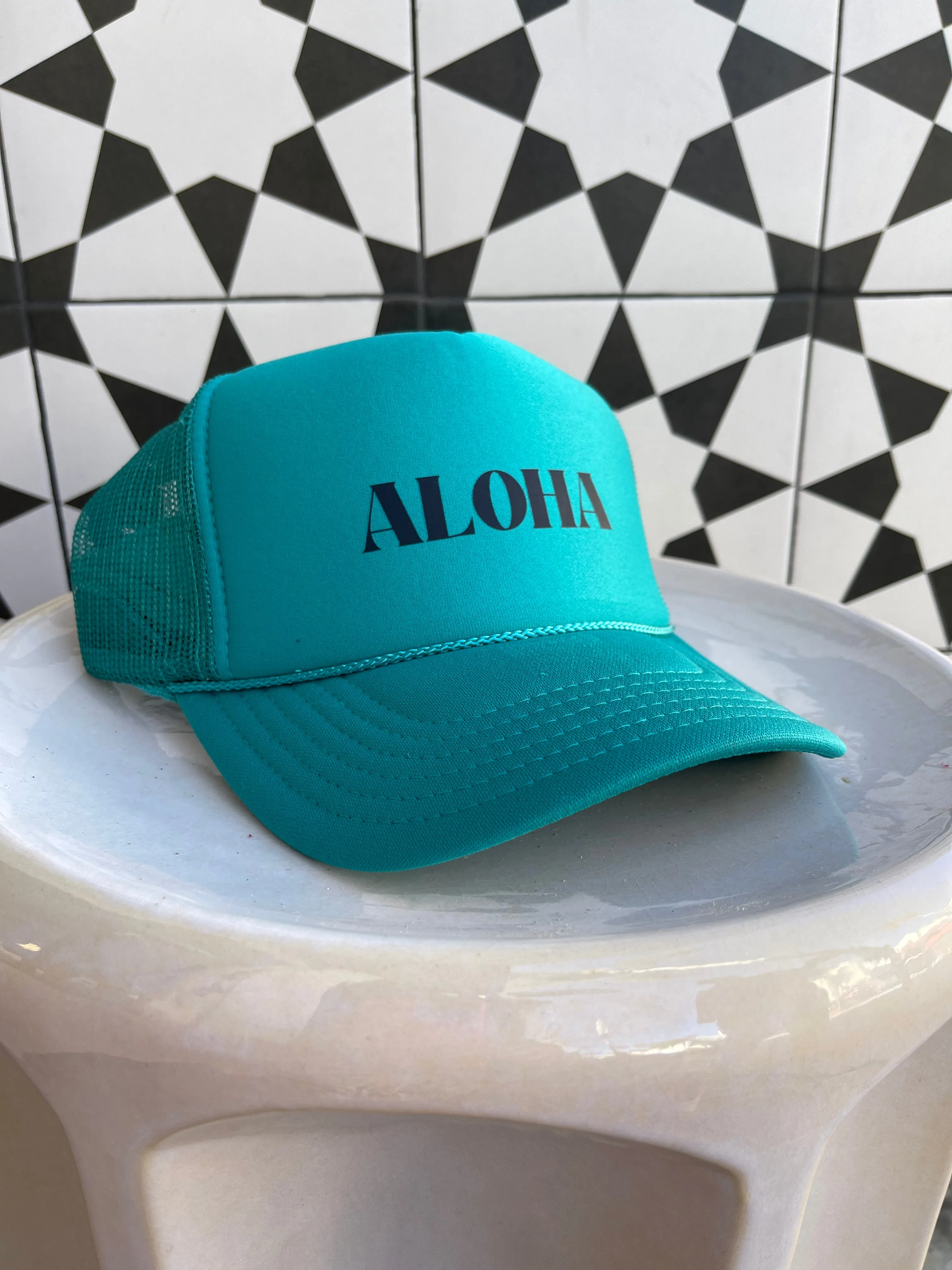 Passport Habits Trucker Hat - Aloha