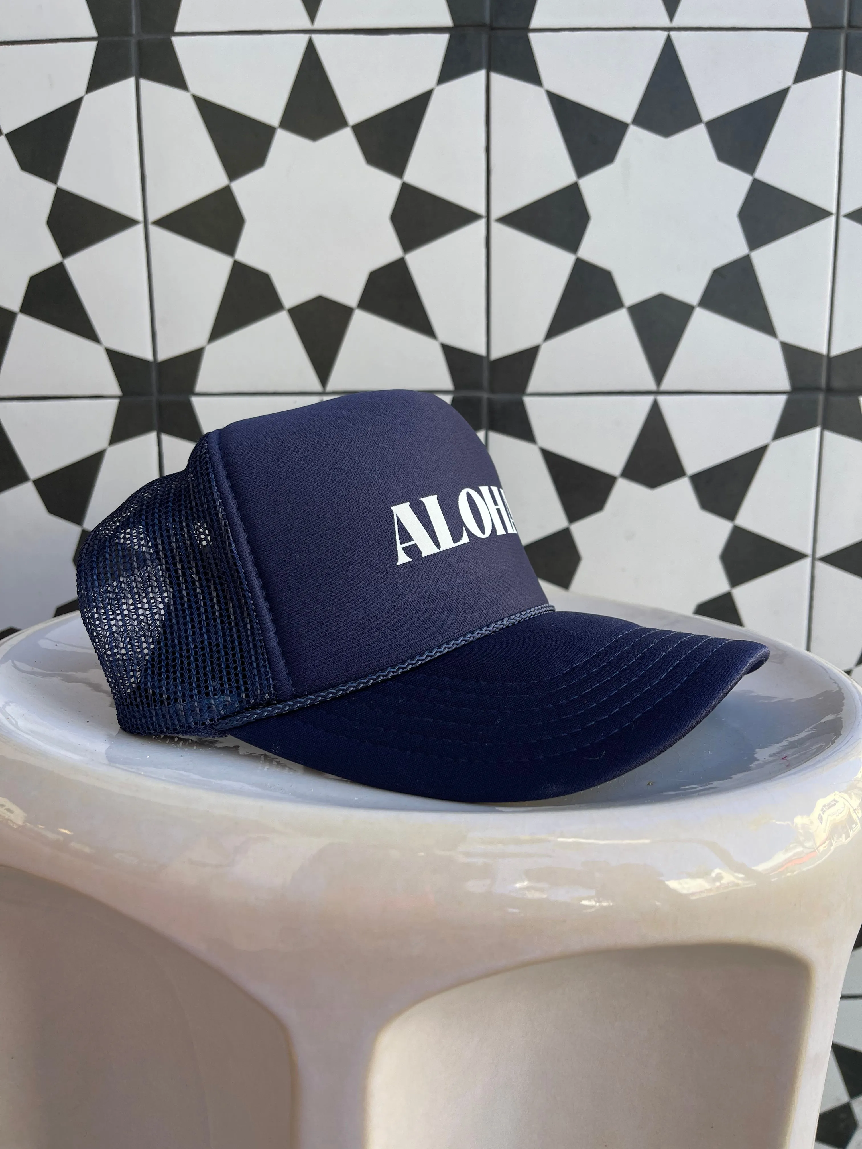 Passport Habits Trucker Hat - Aloha