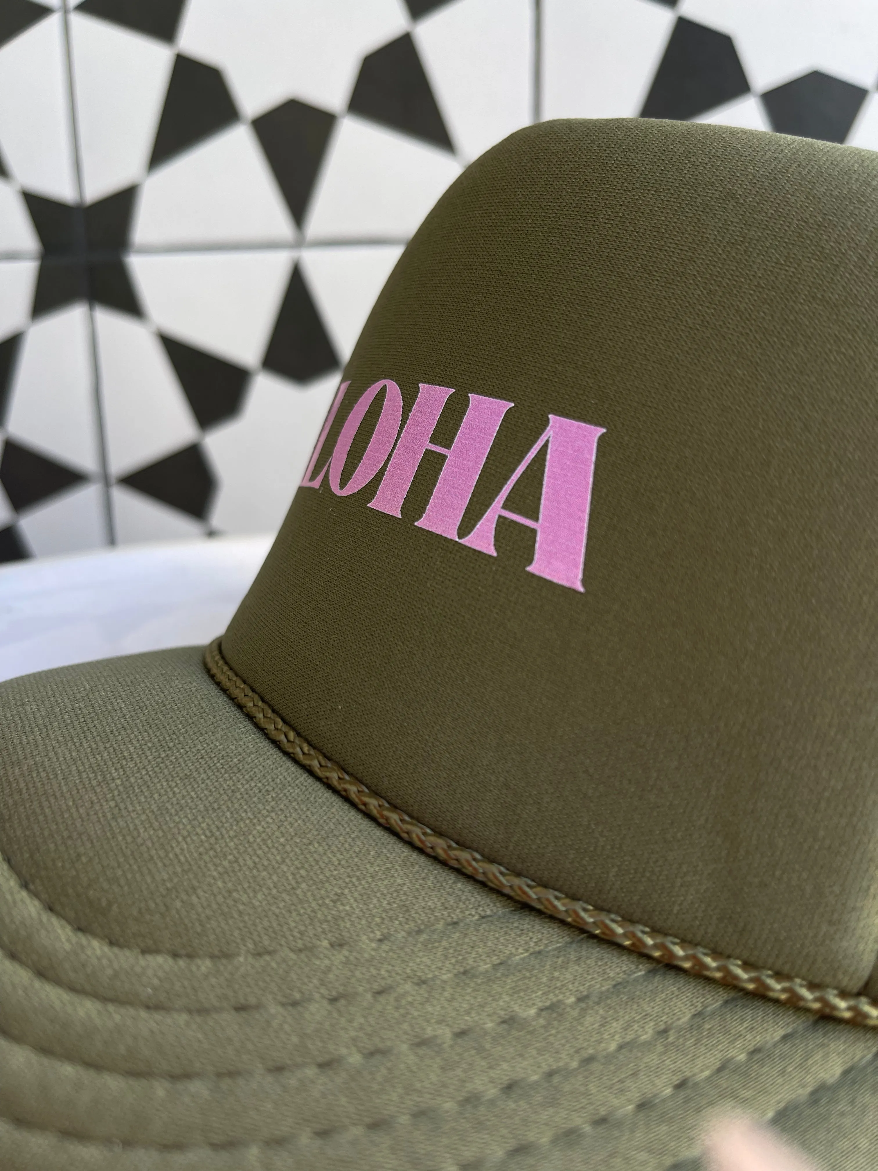 Passport Habits Trucker Hat - Aloha