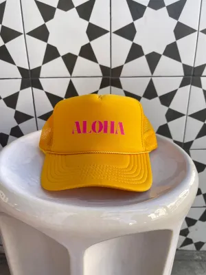 Passport Habits Trucker Hat - Aloha