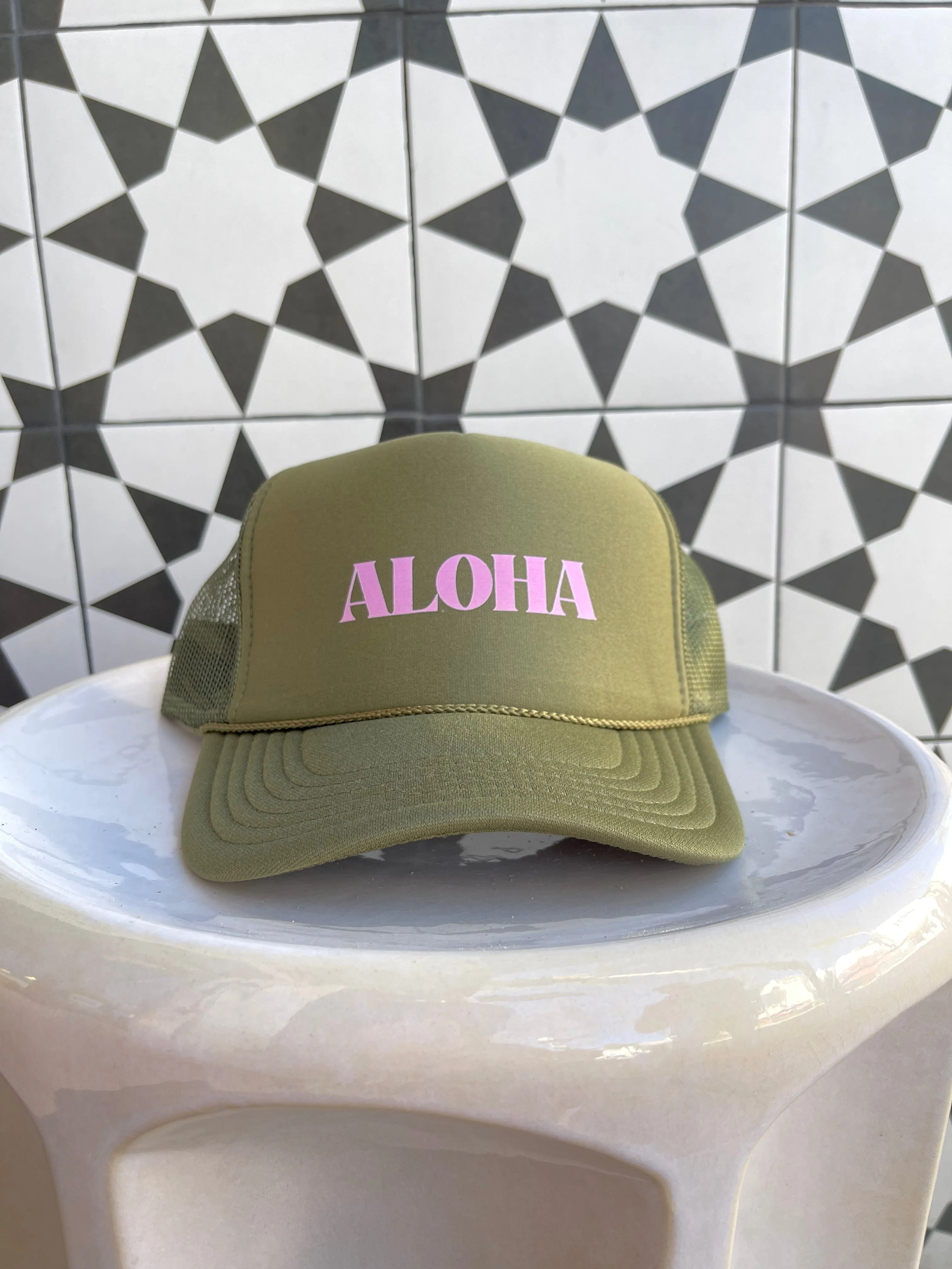 Passport Habits Trucker Hat - Aloha