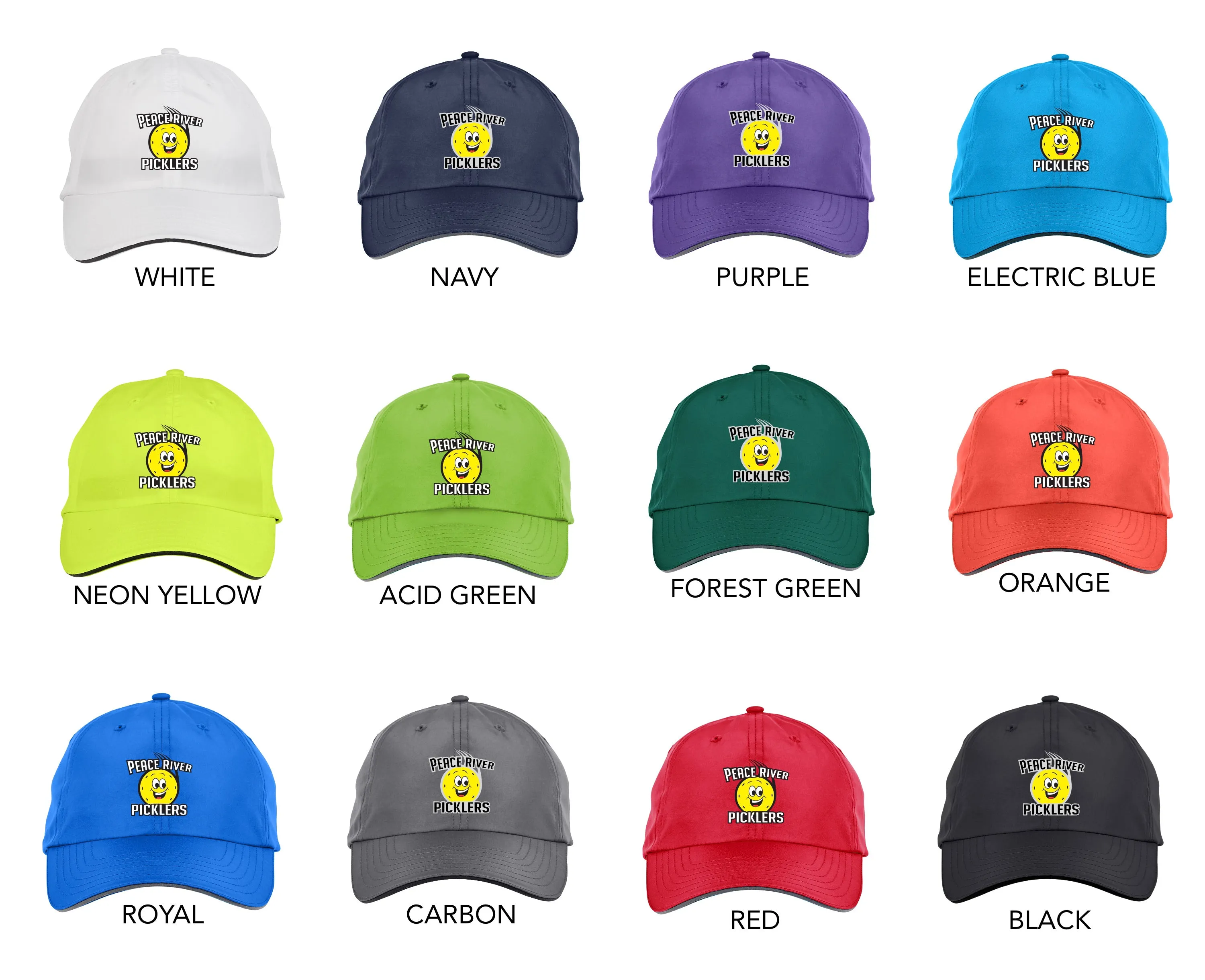 Peace River Picklers 2021 Pickleball Performance Hat