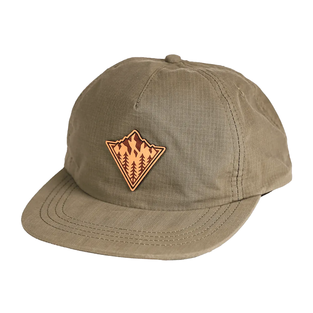 Peaking DryTek Waxed Ripstop Strapback | Green
