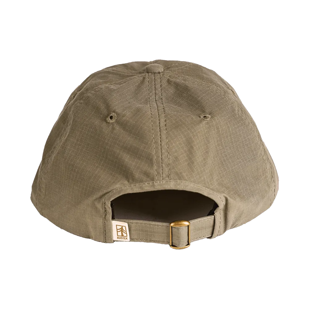 Peaking DryTek Waxed Ripstop Strapback | Green