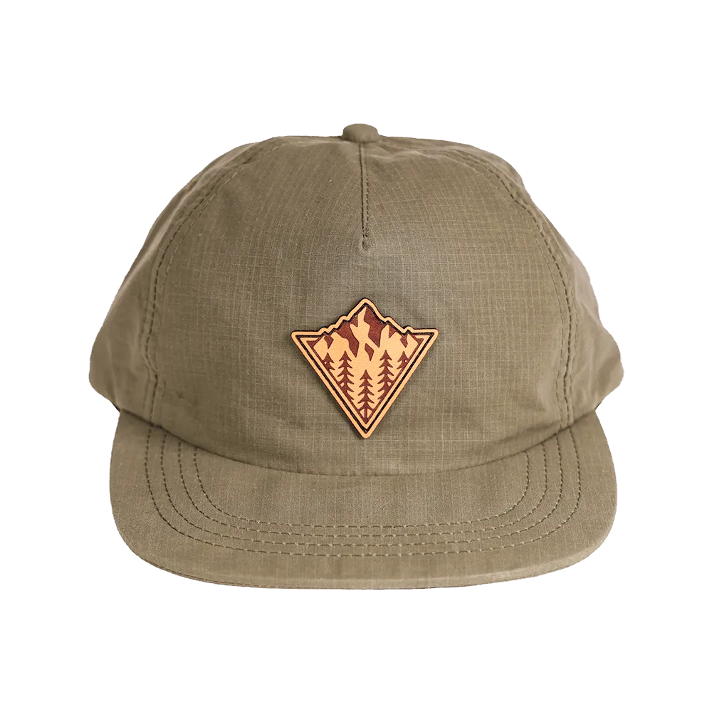 Peaking DryTek Waxed Ripstop Strapback | Green