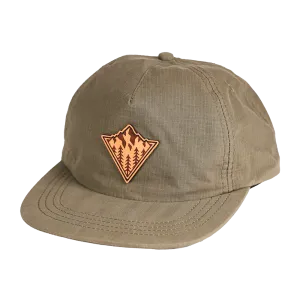 Peaking DryTek Waxed Ripstop Strapback | Green