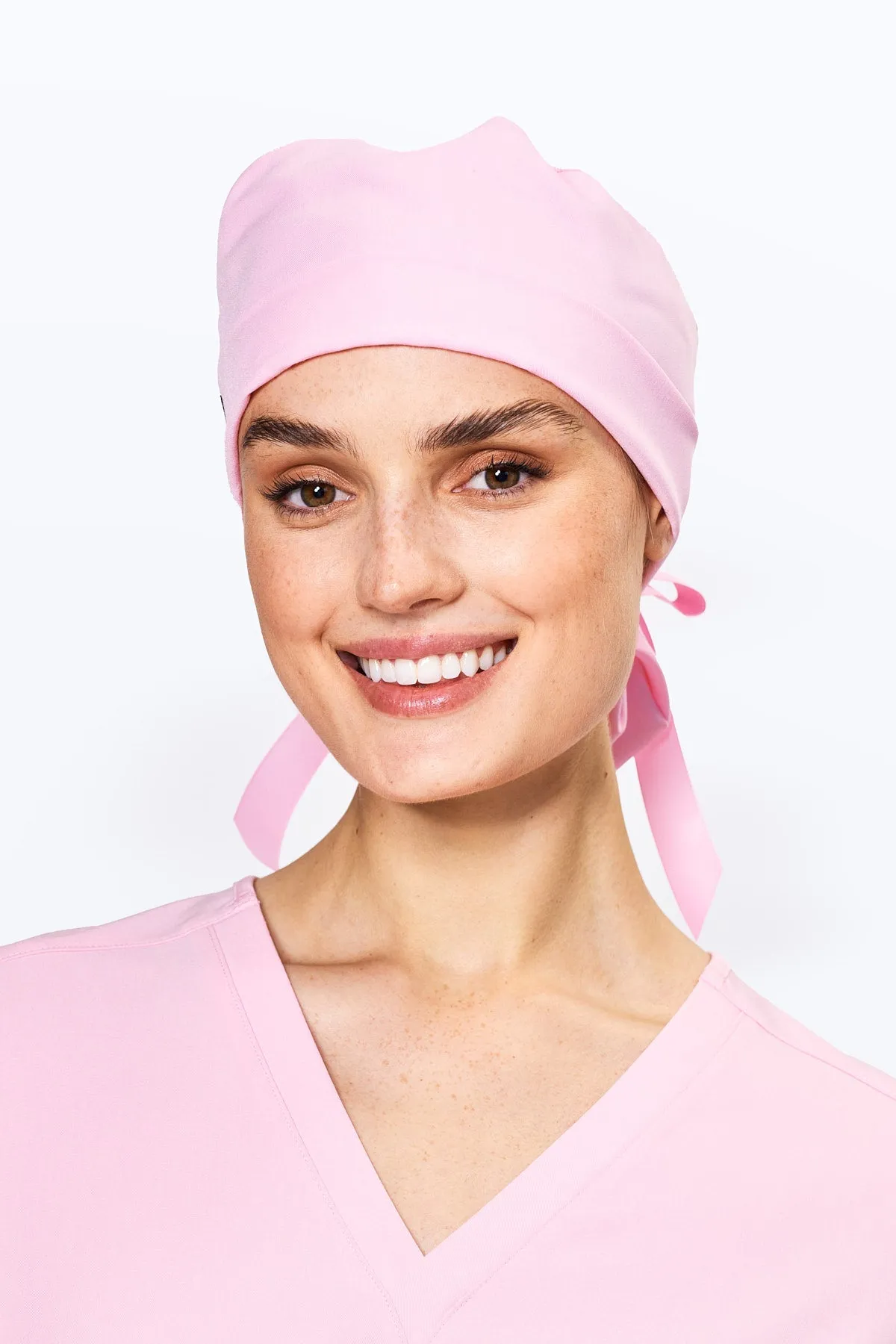 Perfect Match Sweat-Wicking Scrub Cap — Baby Pink