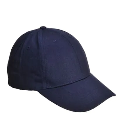 Portwest 6 Panel Baseball Cap - B010 Ideal for embroidery/printing