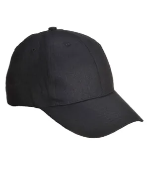 Portwest 6 Panel Baseball Cap - B010 Ideal for embroidery/printing