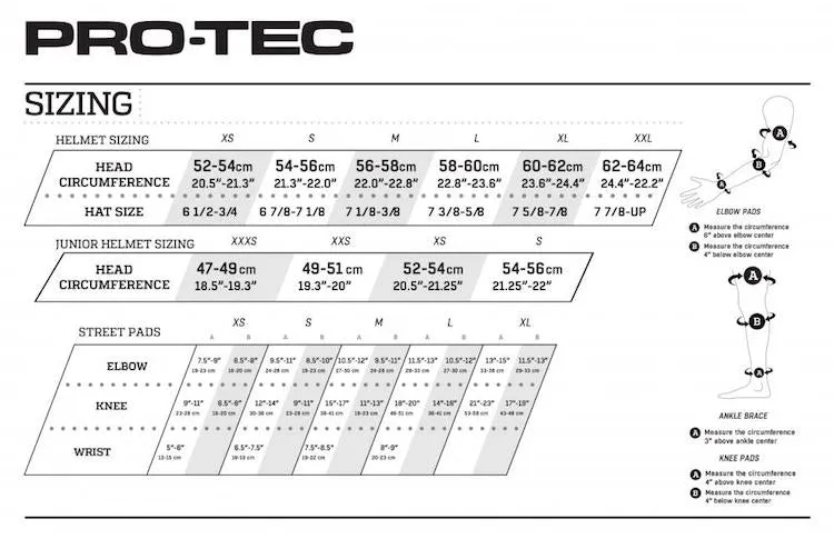 Pro-Tec Adult Street Elbow Pads Retro