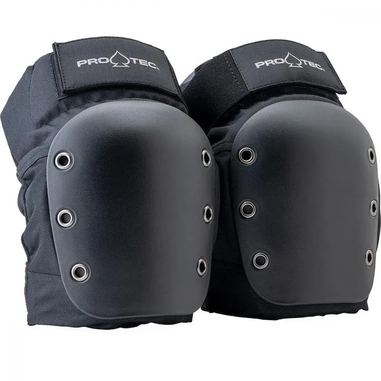 Pro-Tec Adult Street Open Back Knee Pads Black